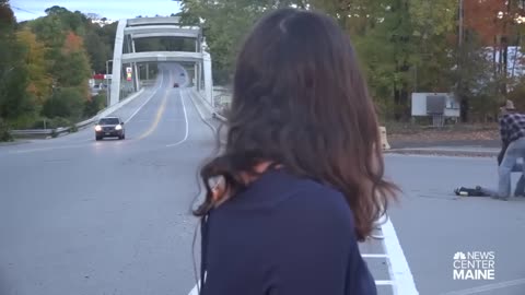 ATV crashes during a NEWS CENTER Maine report
