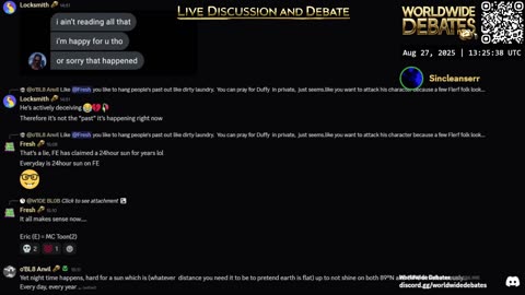 0036 - Worldwide Debates LIVE - YouTube/Rumble/Twitch/Kick