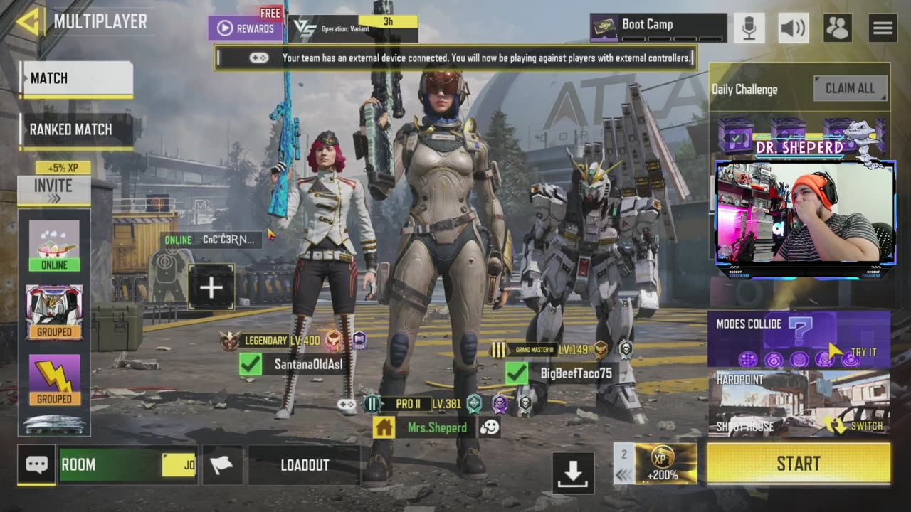DELTA FARCE?? /// COD SALAD BAR /// RANDO GAMES