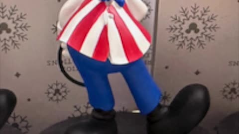 Walt Disney World Epcot USA Pavilion Mickey Mouse Figurine Ornament #shorts