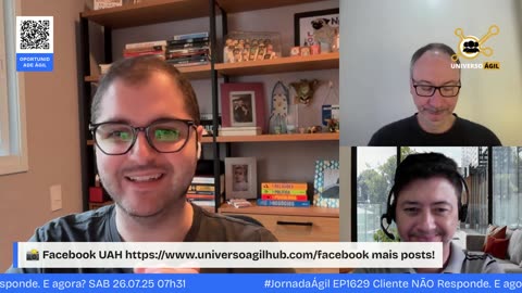 #JornadaÁgil EP1629 Cliente NÃO Responde. E agora? SAB 26.07.25 07h31