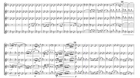 Carmen First Draft Saxophone Quintet