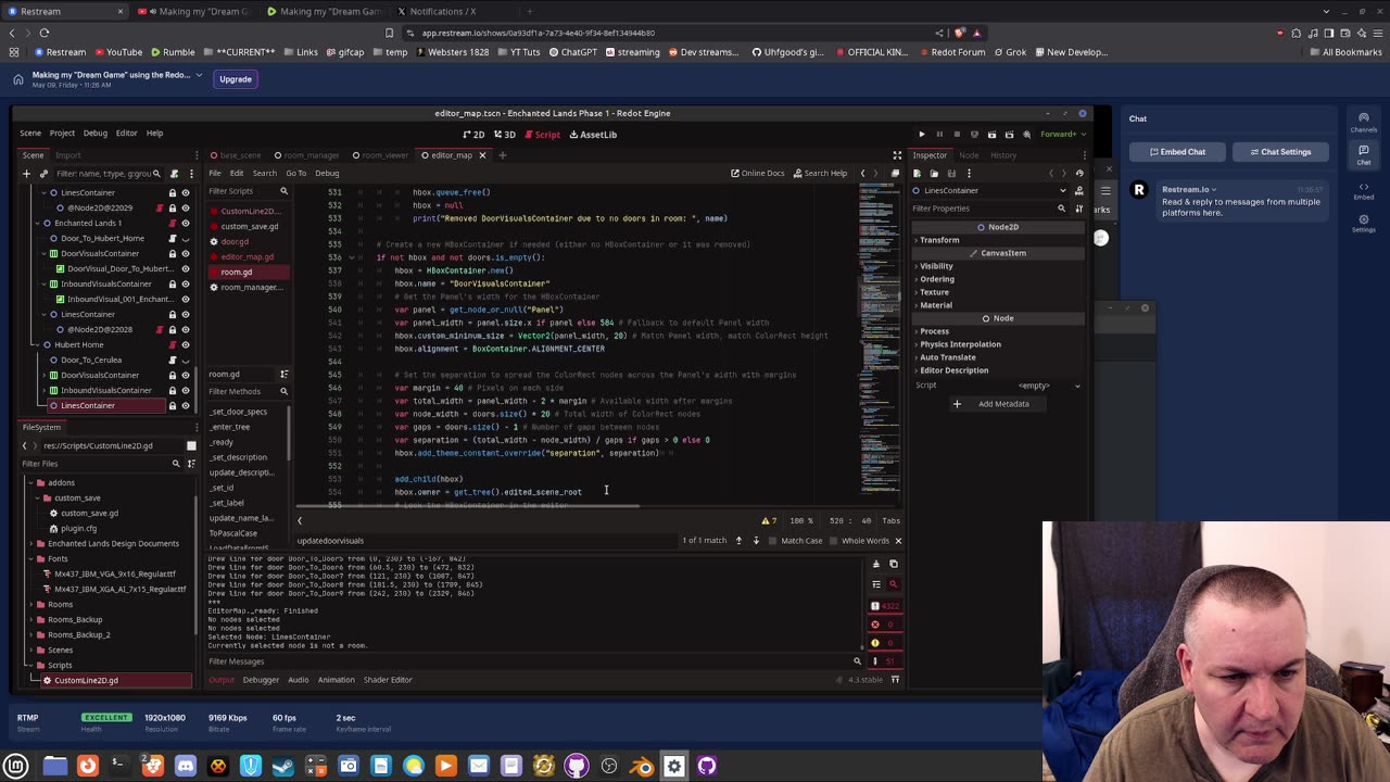 Making my "Dream Game" using the Redot engine #103