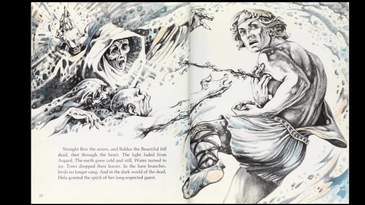 Baldur and the Mistletoe - A Myth of the Vikings