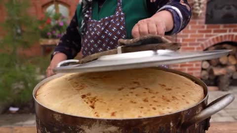 Campfire Rustic Meatballs Pilaf Cooking in the Heart of Nature_part12