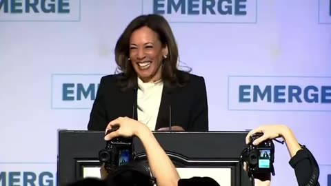 Kamala Harris is back in all her cringey glory