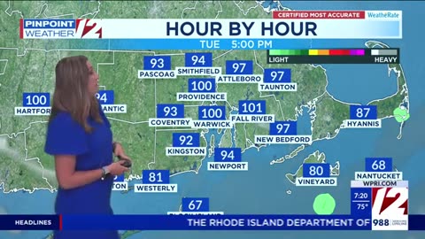 WPRI 12 Weather Forecast 6/24/25