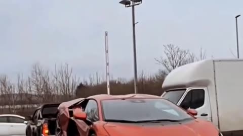Don't Miss This! Lamborghini Unleashed from Open Trailer