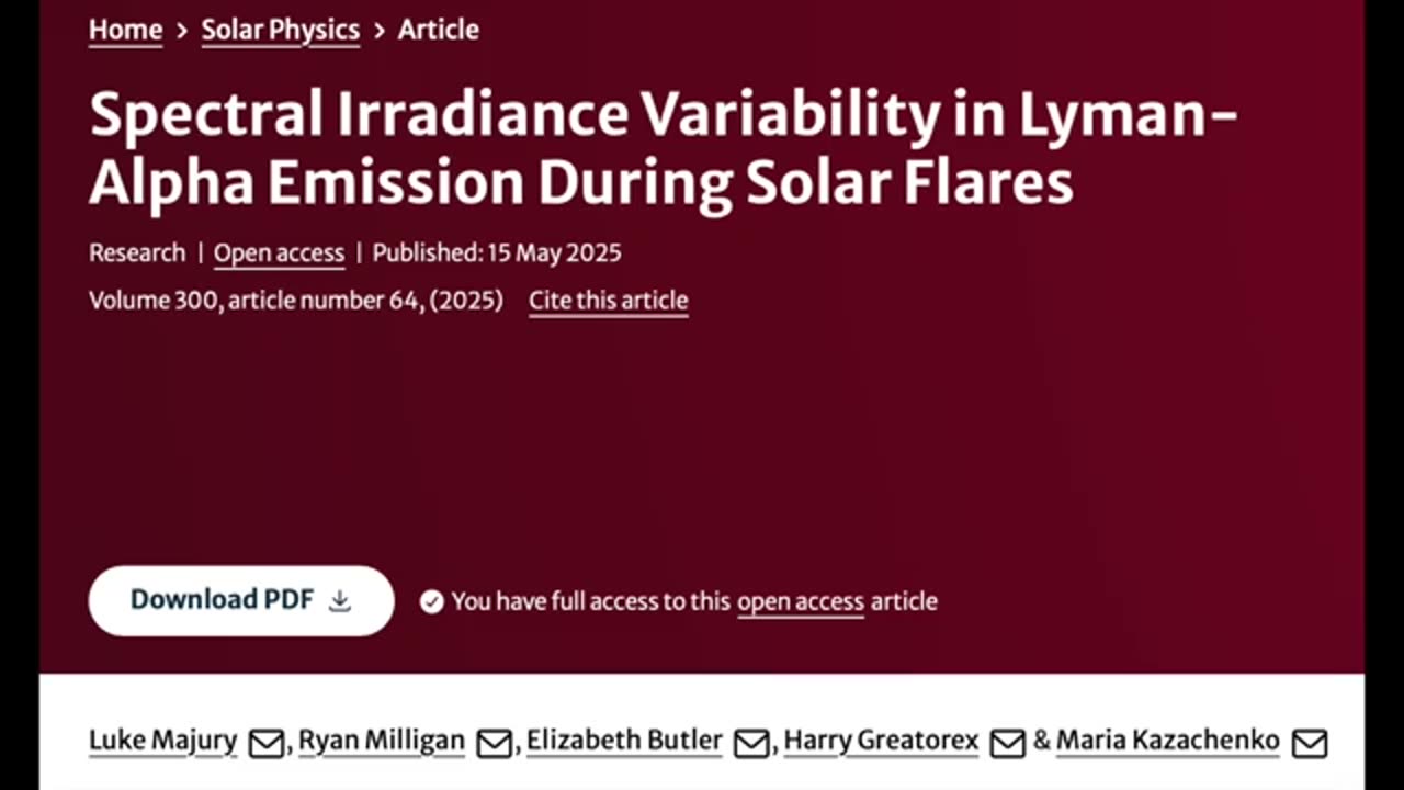 Fixing Climate Science, The Fall of Neptune May.21.2025 Space Weather News