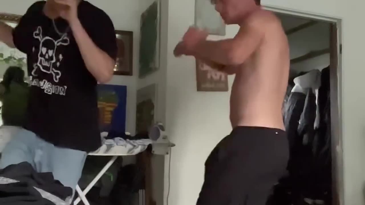 "He's probably cheating!"