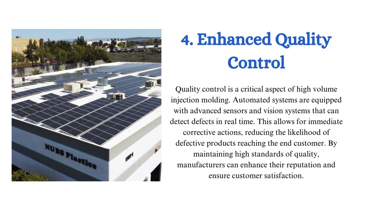 Automation Benefits in High Volume Molding
