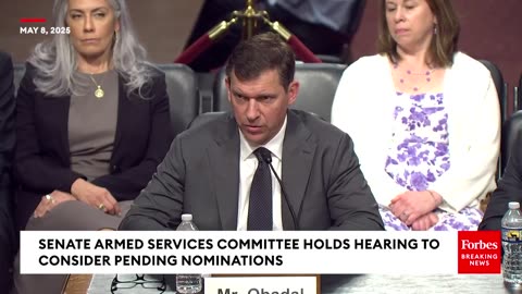 Blumenthal Asks DoD Nominee Point Blank If He Will Sell His Stock In Defense Industry Company