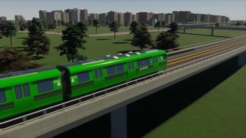City Skylines 2 Riding the Subway
