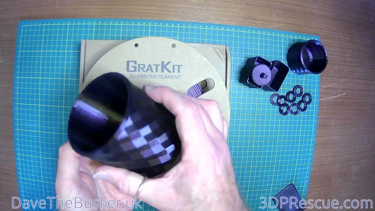 Gratkit Starry Sky Purple PLA - Review