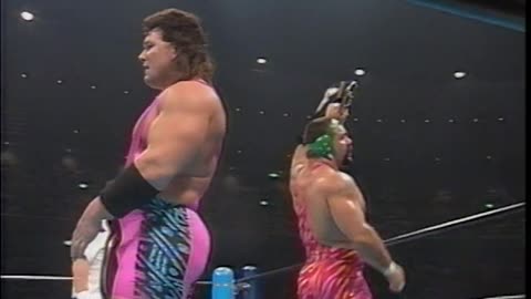 En Jay Pea Double You - Steiner Bros vs Hiroshi Hase & Kensuke Sasaki - Sep 23 1992