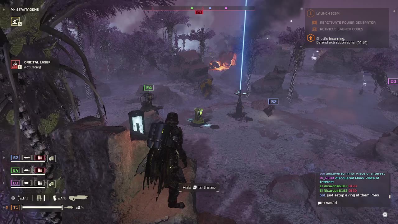 helldivers 2 bugs go squish