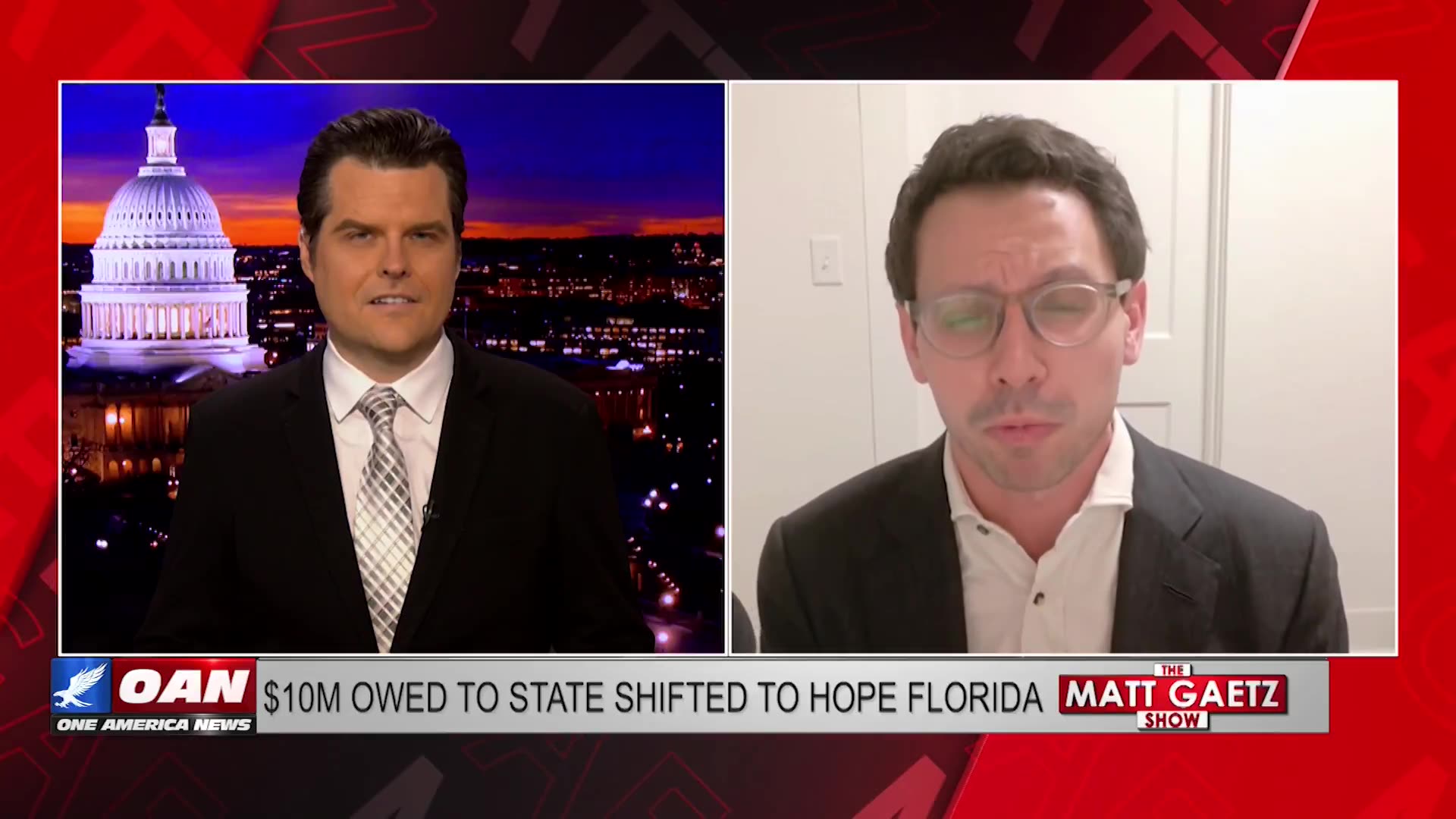 Matt Gaetz & James Fishback debate the morality of the “Hope Florida” scandal