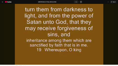 IMPORTANCE OF PAUL'S REVELATION