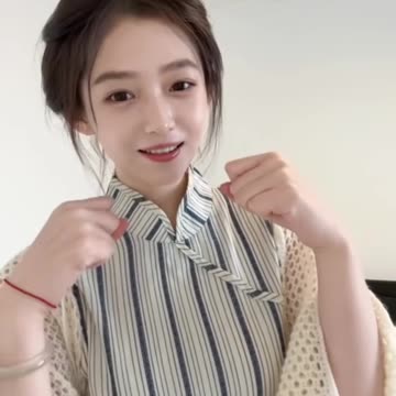 Gorgeous Off-white Short Skirt Exuberant Outfit Change | Daily Beauty EP 1498