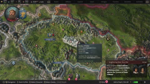 The Morbidly Obese Ruler Passes Away, Old Age Believe it or not |Crusader Kings 3
