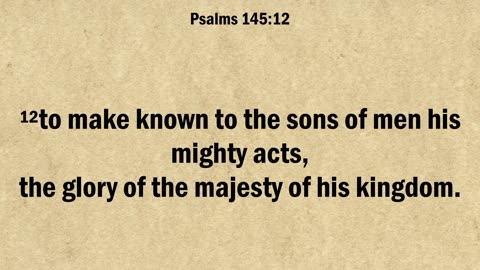 Psalm 145