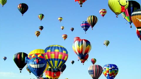 Hot Air Balloons (Light show)