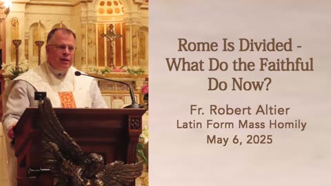 Rome Is Divided — What Do the Faithful Do Now?