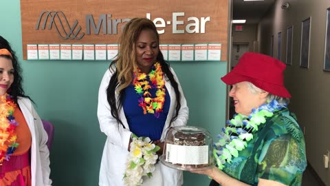 Miracle Ear Crew Stephanie and Erika Celebrated Tutu’s 79th Birthday! Part Two