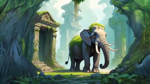 Funny Animation Cartoon Video for Kids & Cartoon Elephant