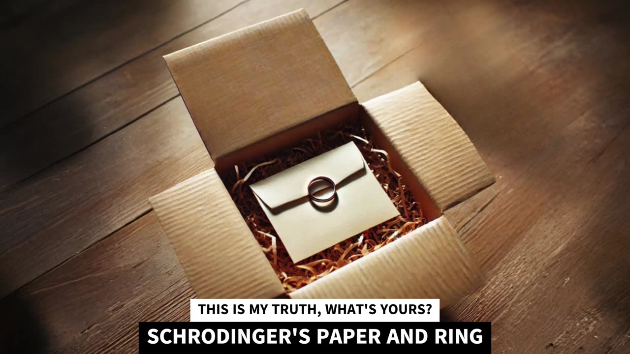 SCHRODINGER'S PAPER AND RING