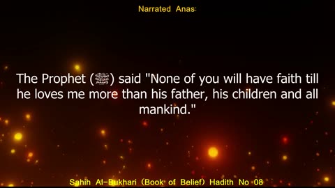 English Translation of Hadith 08 I Sahih Al-Bukhari I Book of Belief I Book # 2