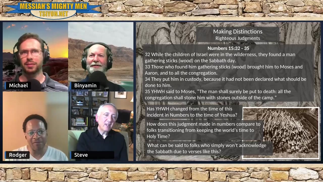Is God Just? Has He Changed? - Rebellion in the Camp - Numbers 15