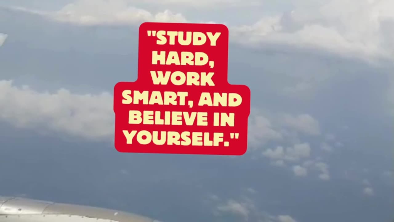Success can be achieved by applying the motto in video 40