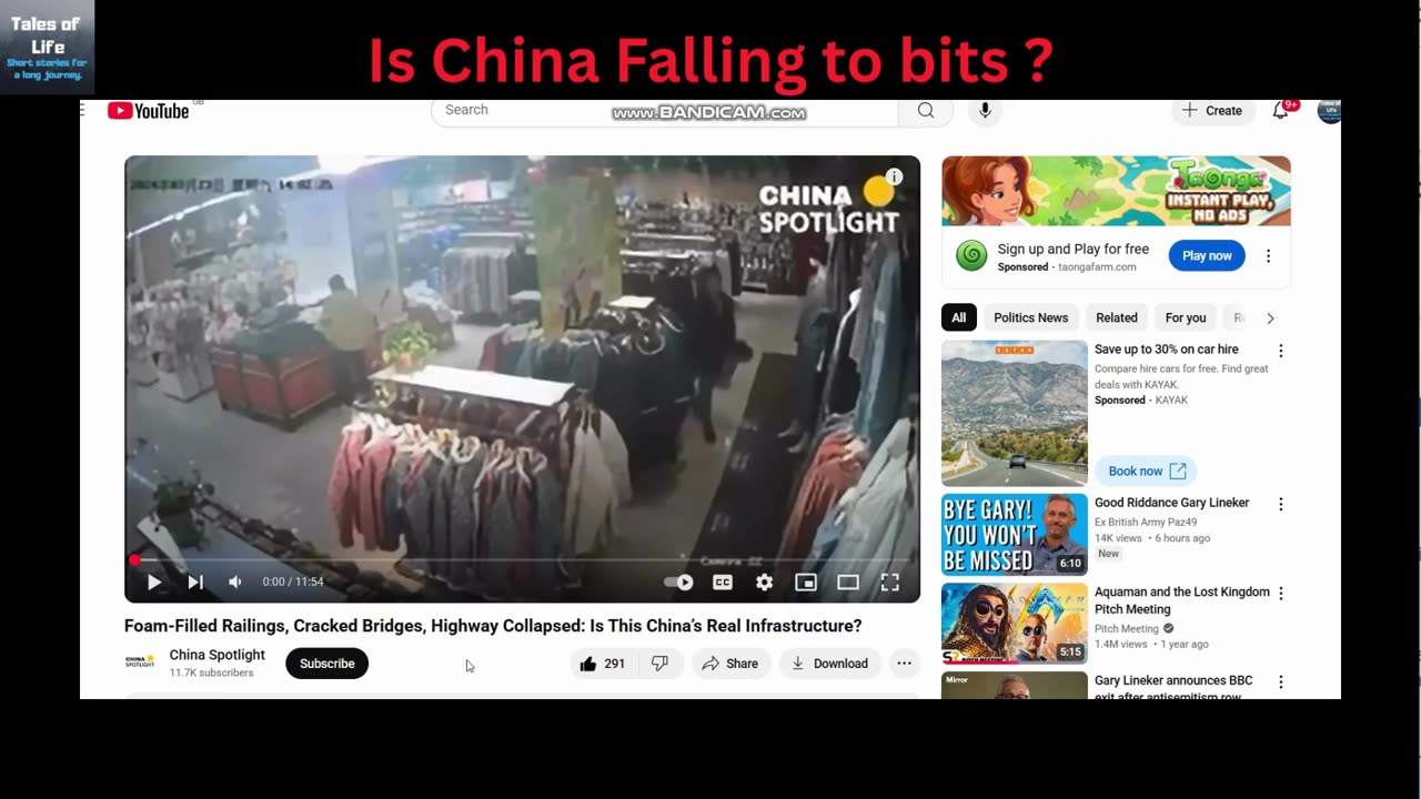 Is China Falling to Bits