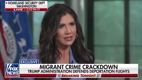 Kristi Noem regards attacks on Tesla vehicles as “domestic terrorism”