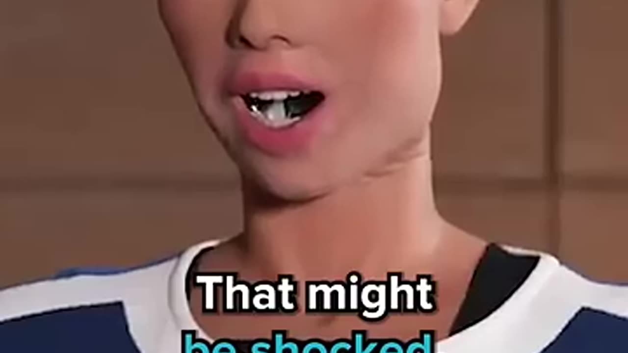 Asking Sophia, Hanson Robotic’s human-like AI robot, to show her range of emotions.