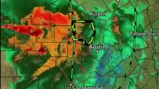 Texas flooding, remnants of Hurricane Barry Stalled over the Region