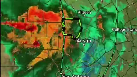 Texas flooding, remnants of Hurricane Barry Stalled over the Region