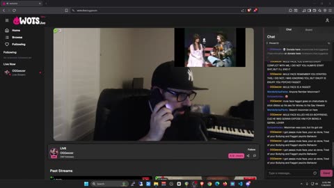 OG Geezer on the phone with someone who he is paying to kill me