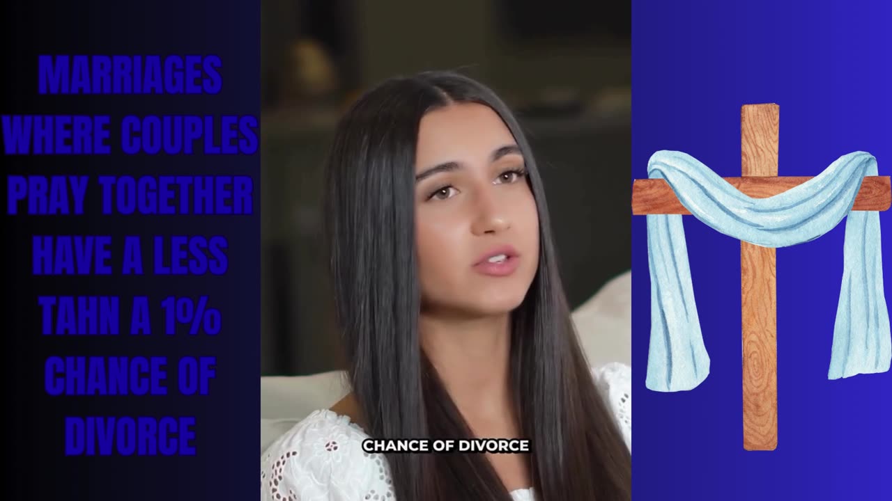 MARRIAGES WHERE COUPLES PRAY TOGETHER HAVE A LESS TAHN A 1% CHANCE OF DIVORCE