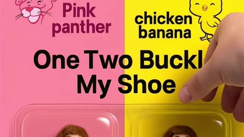 Unboxing Fire Crush One Two Buckle My Shoe Pink Panther X Chicken Banana