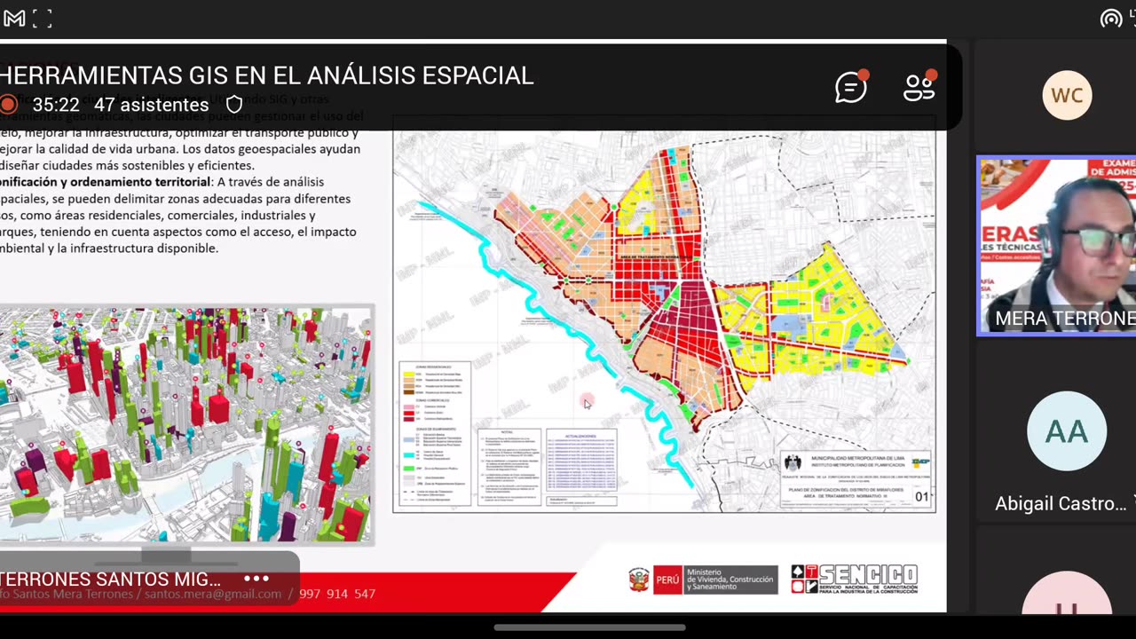 SENCICO: Herramientas GIS en el Analisis Espacial