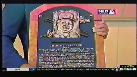 Discours d'intronisation de Tim Raines au Temple de la renommé du Baseball