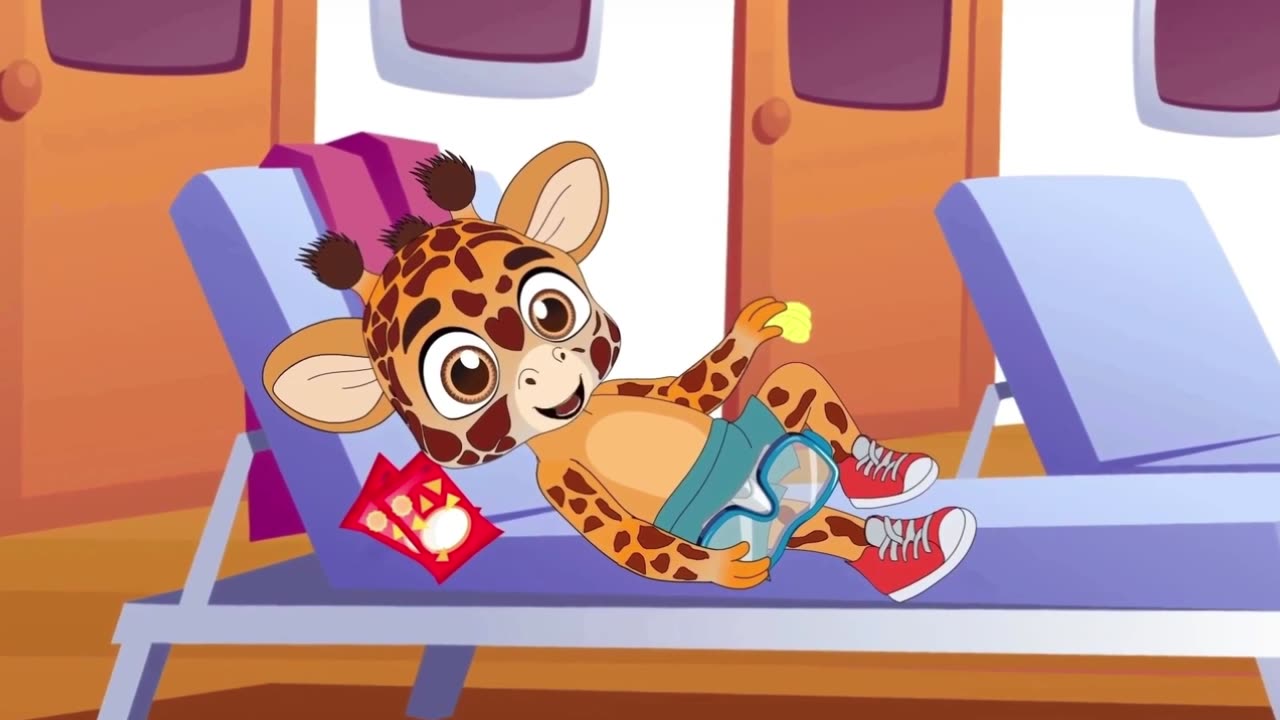 Pool Day Fun: Collecting Toys and Playing Safe! WIth Munchie Giraffe