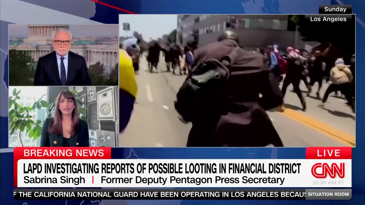 Former Biden Admin Official Says LA Riots 'For The Most Part Peaceful Protests'