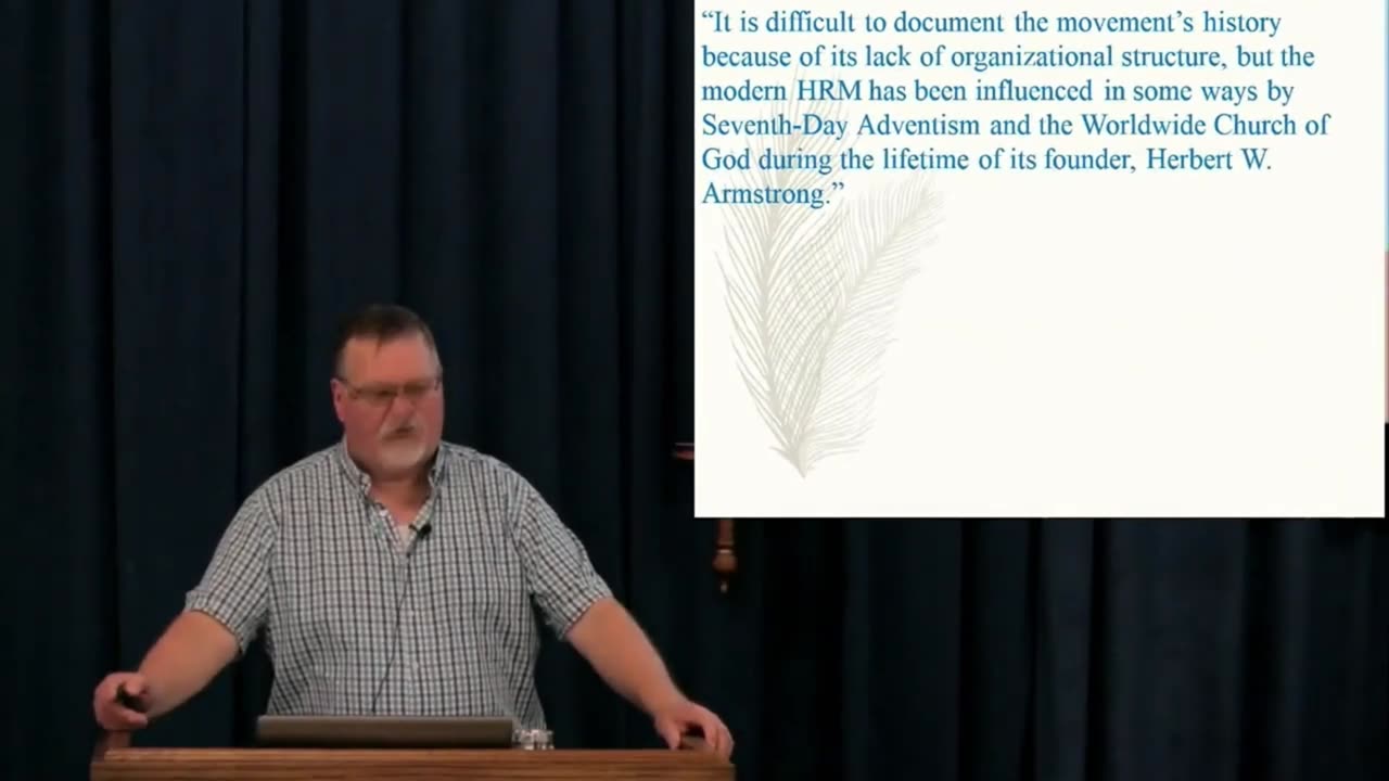 Rebuttal to: Dr. Tim Chaffey - his article "Dangers of the Hebrew Roots Movement." Part 1 - 2018