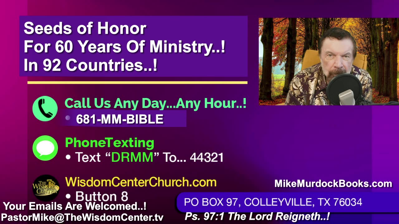 Jesus Day With Mike Murdock.!!