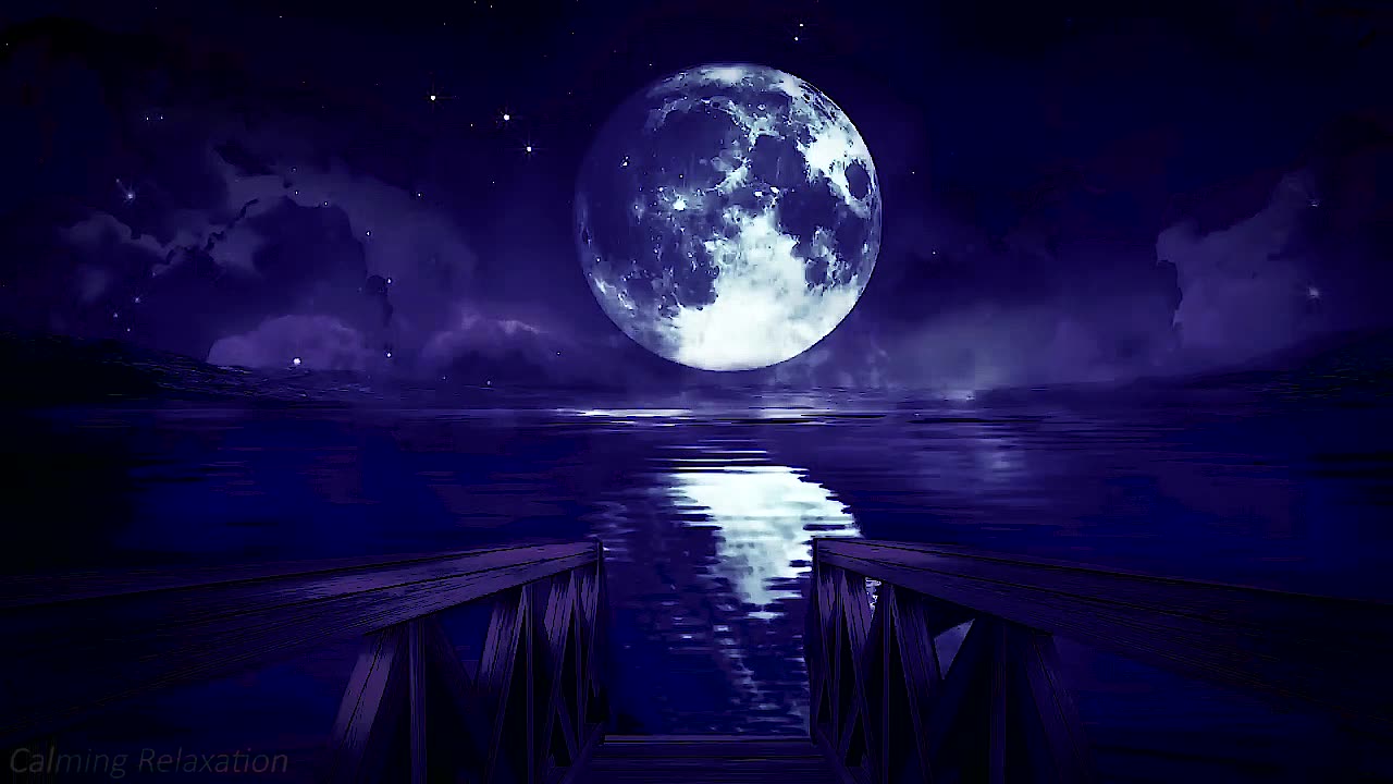 Immerse yourself in the Embrace of the Night - Music that Relaxes and Puts You to Sleep