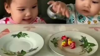 He didn't even look at her plate 🩷🫶🏻