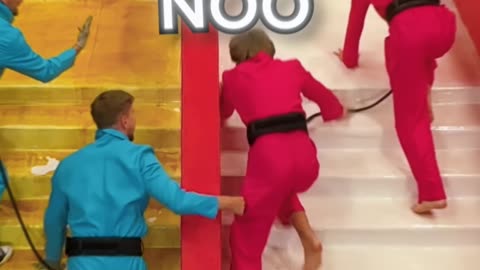 Slippery vs sticky stairs